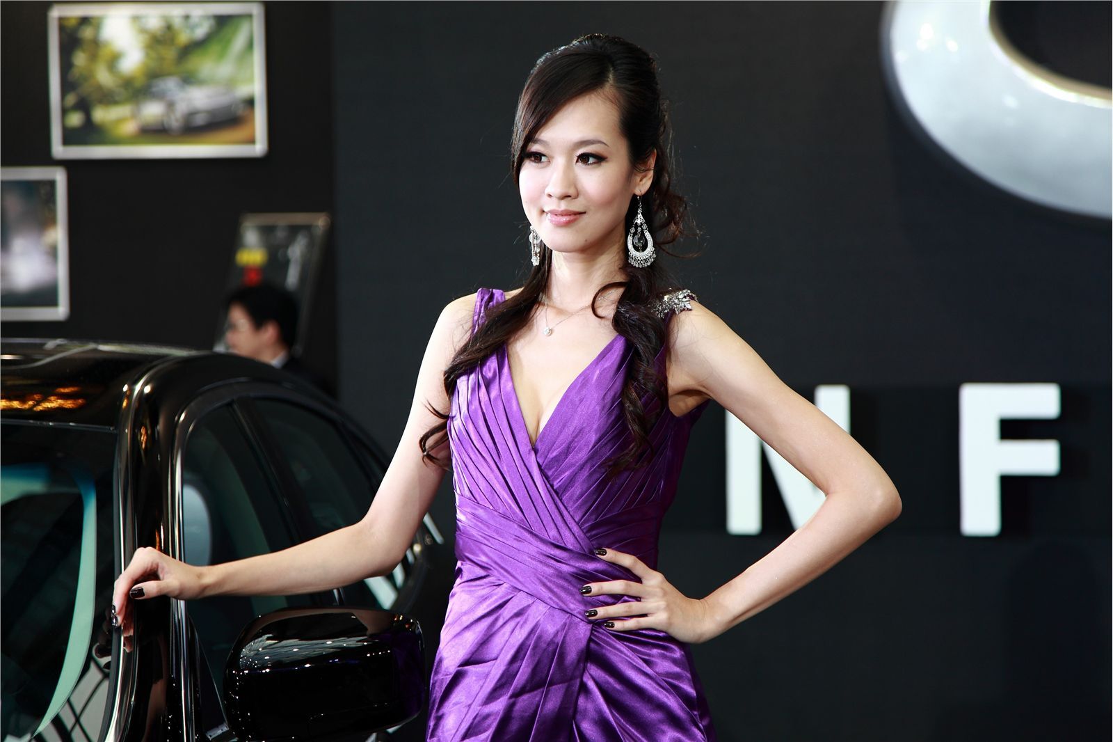 香车美女2012 Int　l Auto Show 高清模特套图